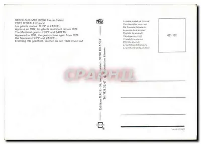 Berck-sur-Mer — Os gigantes Flipp e Zabeth — Edições MAGE — Verso