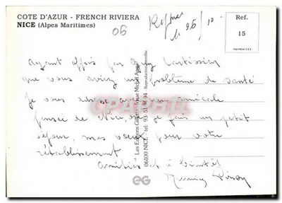 Nice — Półwysip Azorski — Wydawnictwo Gilletin — Rewers