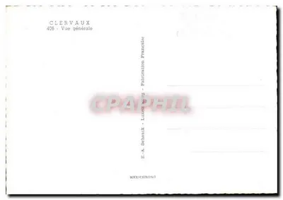 Clervaux — Vista geral — E.A. Schauack, Luxemburgo — Verso