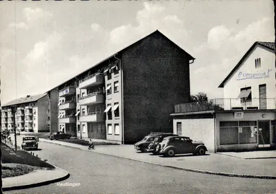 Bilhete postal moderno Reutlingen Automobile