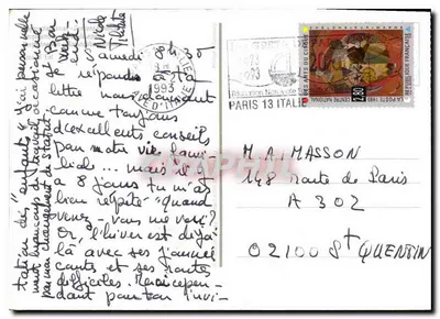 Kwiaty dzikie — Châlons-sur-Marne — Wydawca nie widoczny — Rewers