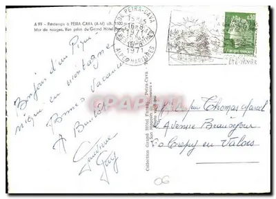Wiosenna sceneria Alp - Peira-Cava — wydawca — Rewers