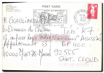 Trzy najpopularniejsze sklepy na King Street — Briggs, La Caroussel, Broughs — Mont Orgueil Castle, Jersey — Rewers