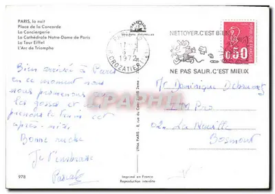 Parijs — Stad van het Licht — LYNALY — Achterkant