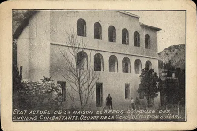 Casa de repouso de Anduze — Estado atual — obra da Confederação do Gard