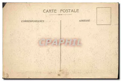 Casa de repouso de Anduze — Antigos combatentes — Obra da Confederação do Gard — Verso
