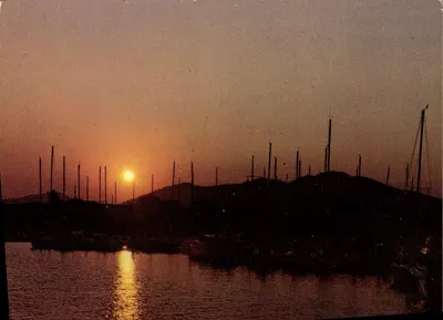Zachód słońca — Port rekreacyjny — Éditions Azur Riviera