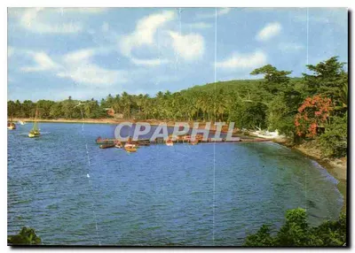 Anse Mitran — vista geral — Edições France-Poste