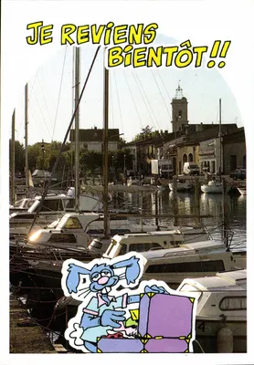 Porto de lazer — vista de Marseillan Village — Éditions de la Paix