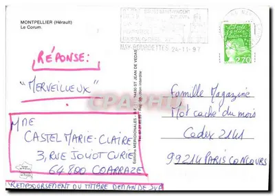 Montpellier — Le Corum — Éditions Meridionales — Reverso