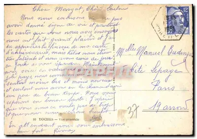 Loches — Vista generale — Cap — Verso