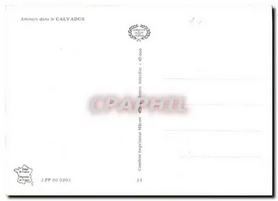 Amores no Calvados — CPAPHIL 45-000 — Verso