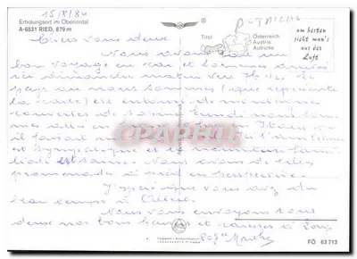 Ried im Oberinntal — Erholungsort Tirol — editor Tirol — Verso
