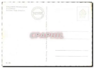 Königsschloß Herrenchiemsee — Schody, Schacht — Müller Verlag, nr 386 — Rewers