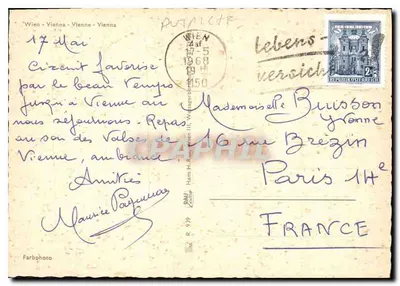 Viena — Locais emblemáticos — Farbphoto — Verso