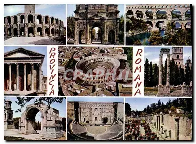 Província Romana — Locais antigos da Provença — Edições Feria