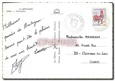 Chaumières de Bretagne — 20464 — Les Éditions Jeaÿ — Verso