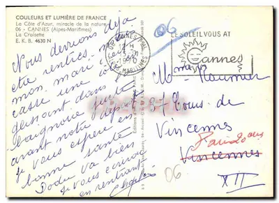 Cannes — La Croisette — Yvon — Rewers