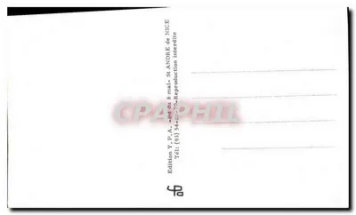 Antibes — stacja balneacyjna i zimowa — Wydawnictwo Y.P.A. - Bd 8 maja - St André - Nice — Rewers