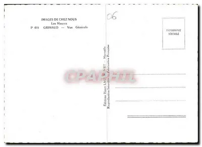 Les Maures — Vue Générale — Édition Henri LAUMINET — Verso