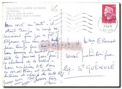 Pyrénées — W ramach poezji i świeżości płynie strumień — Wydawnictwo Art Jean-Jaurès — Rewers