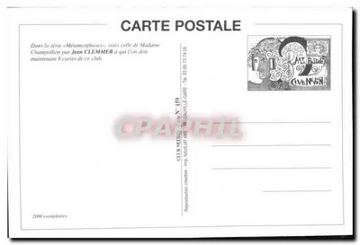Pani Champollion — seria Metamorfozy — Klub Neufils — Rewers