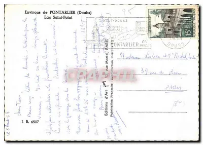 Jezioro Saint-Point — Oaza wokół Pontarlier (Doubs) — Wydawnictwo Sztuki — Rewers