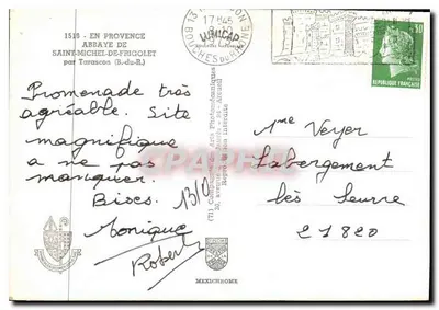 Saint-Michel de Frigolet — Abadia de Frigolet — Mexichrome — Verso