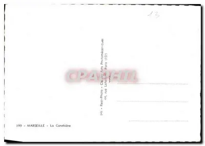 La Canebière — Marsylia — wydawca Real-Photo, Paryż — Rewers