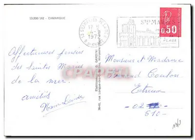 W Camargue — Wydawca G. Gandini, n° 13.200/162 — Rewers