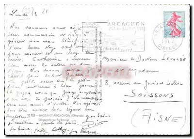 Bassin d'Arcachon — widok z drzew sosnowych — Eliez — Rewers