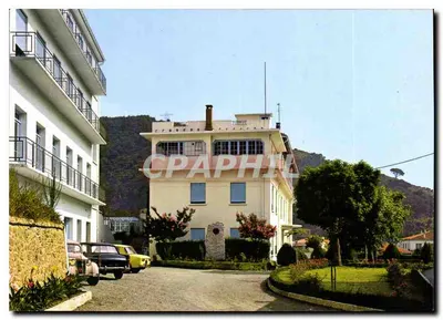 Arles-sur-Tech (Pyr.-Or.) — O castelo Bleu Pierre-Bergé (Casa de repouso dos antigos prisioneiros de guerra das Pirineus-Orientais) — Impressor Comblier