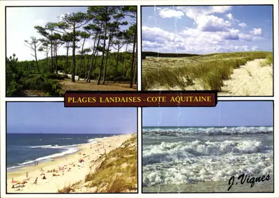 Praias Landaise — Costa da Aquitânia — J. Vignes
