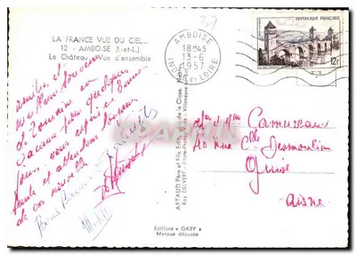 Amboise — Zamek — Wydawnictwo Gaby — Rewers