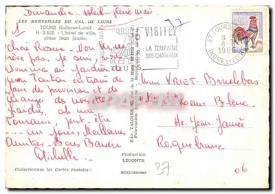 Viloire — Praça Jean Jaurès — Editor Viloire, n° 37 — Verso