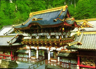 Templo de Nikko Toshogu — Porta Yomei — Tóquio, Japão — Publicado por