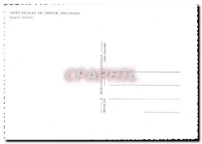 圣尼古拉德维罗什（上萨瓦省）——冬季运动——L. Mohand，摄影出版商（上萨瓦省） — 背面