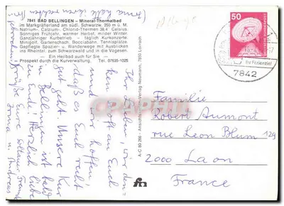 Bad Bellingen — Thermalbad no sul do Schwarzwald — Verlag Neumann — Verso