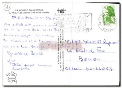 Wielkie atrakcje Vendée — wydawnictwo La Vendée Touristique, nr 85 — Rewers