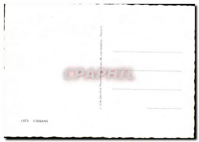 L'Oisans — Carte postale panoramique avec carte et vues — Cie des Arts Photographiques, Paris — Verso