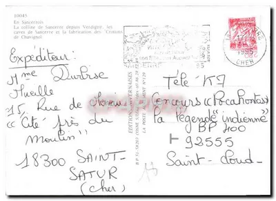 Passeios no Sancerrois — Éditions Cosne-Silvanois, N°179 — Verso