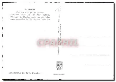 Abbatia Nairlac — Berry — Wydawnictwo Diplôme — Rewers