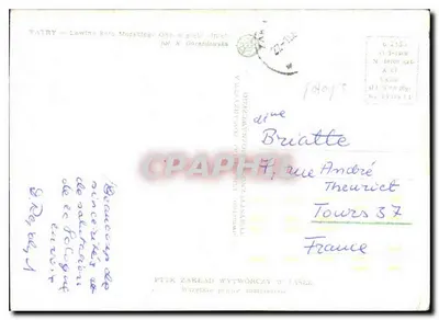 TATRY — Lawina Koło Morskiego Oka w głębi stłuch fot. K. Gorzidłowska — Rewers