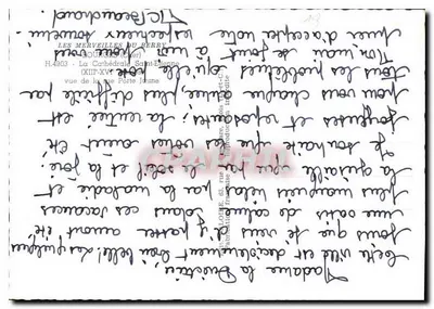 Bourges — Katedra św. Etienne — widok z ulicy Porte Jaune — Mistrzostwa Berry, H.4903 — Rewers