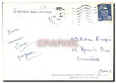 La Rochelle — Bac a flutto interno — Ramuntocho — Verso