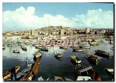 Porto de Pireu — vista do porto com muitos barcos — editor Papiaille, n°110