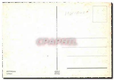 Żywiołana ulica w Rotterdamie, nr 971/132 — Rewers