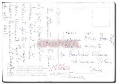 Mulheres de Embona na fonte — Rodes — Editor: Express — Verso