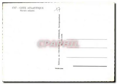 Marais salants — Sarreguemines — Uitgave van l'Europ — Achterkant