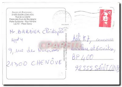 Dijon — stolica Duców Burgundii — Widoki Burgundii — Rewers
